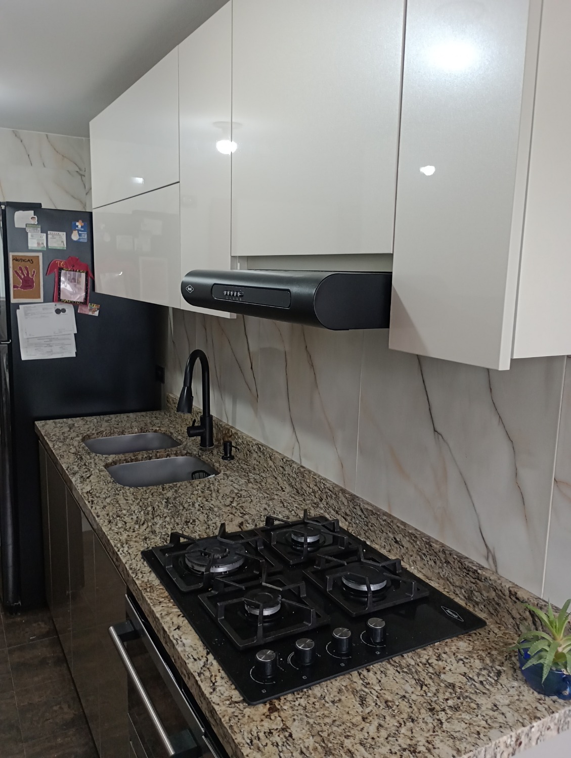 Cocinas integrales en alto brillo